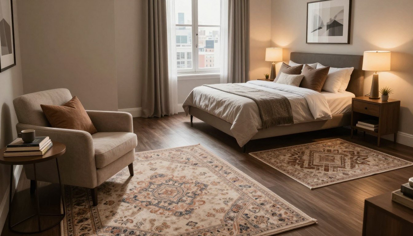 Defining Zones with Area Rugs