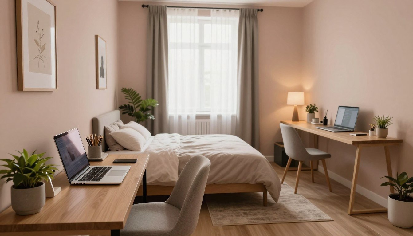 Designing a Shared Workspace within the Bedroom
