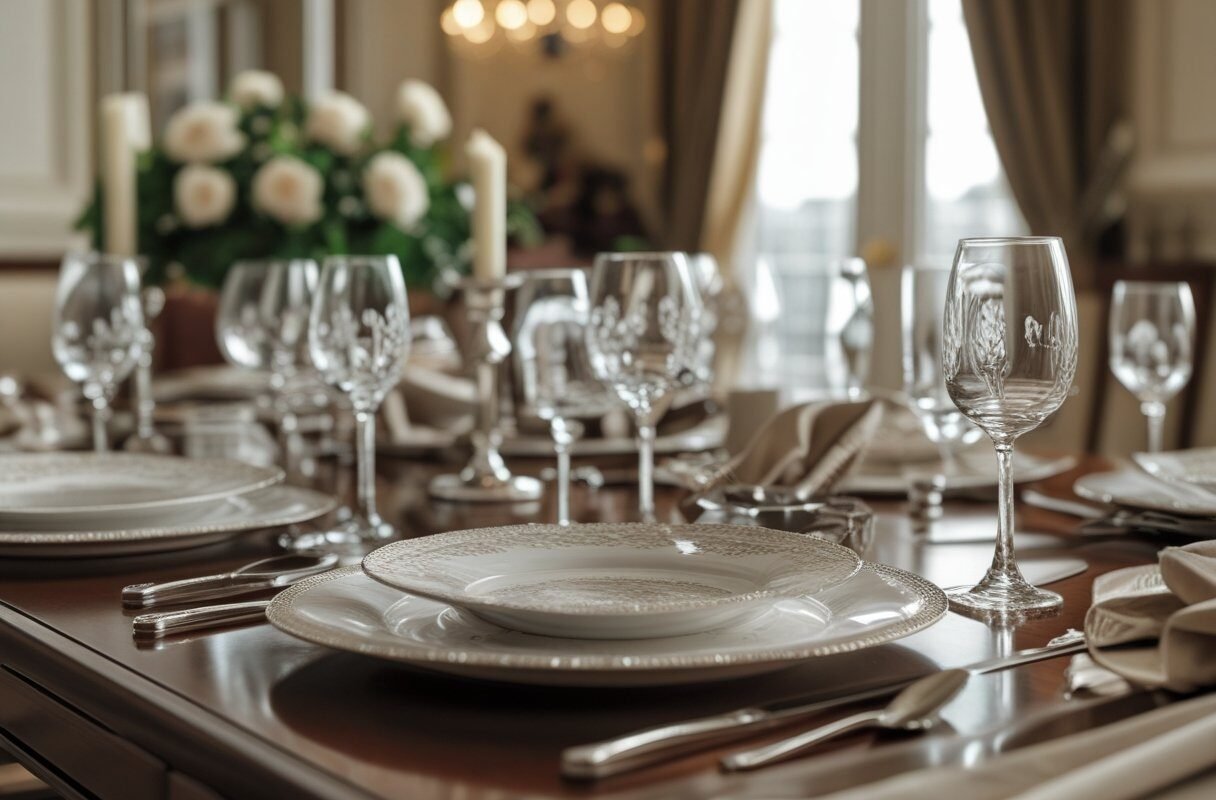 Display Fine Dinnerware or Glassware