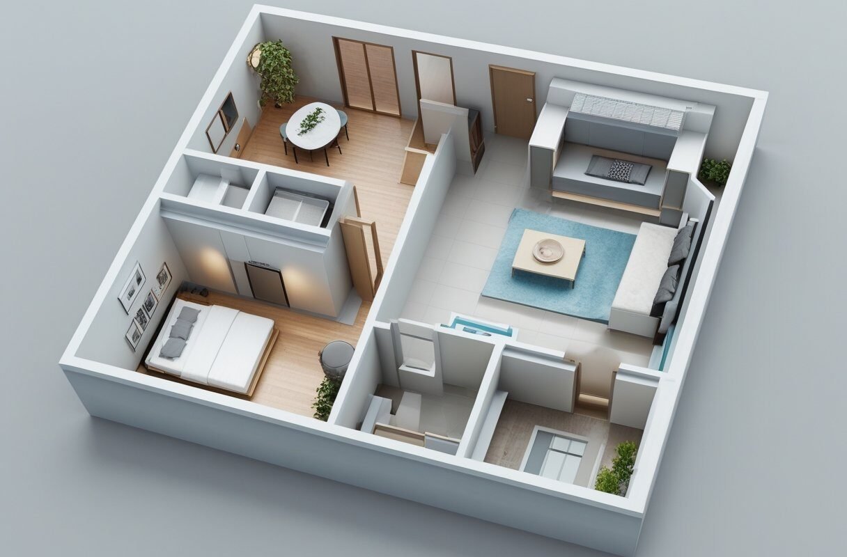 Efficient Rectangular Layout