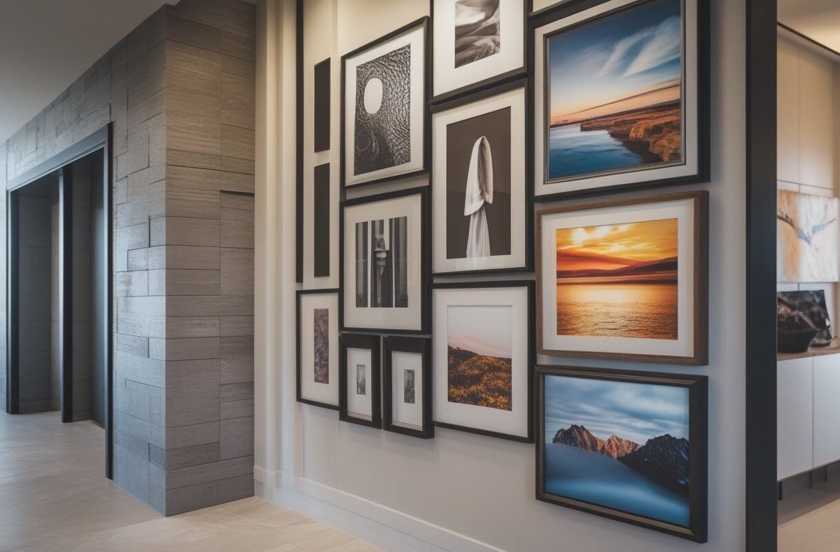 Gallery Wall of Art and Photography