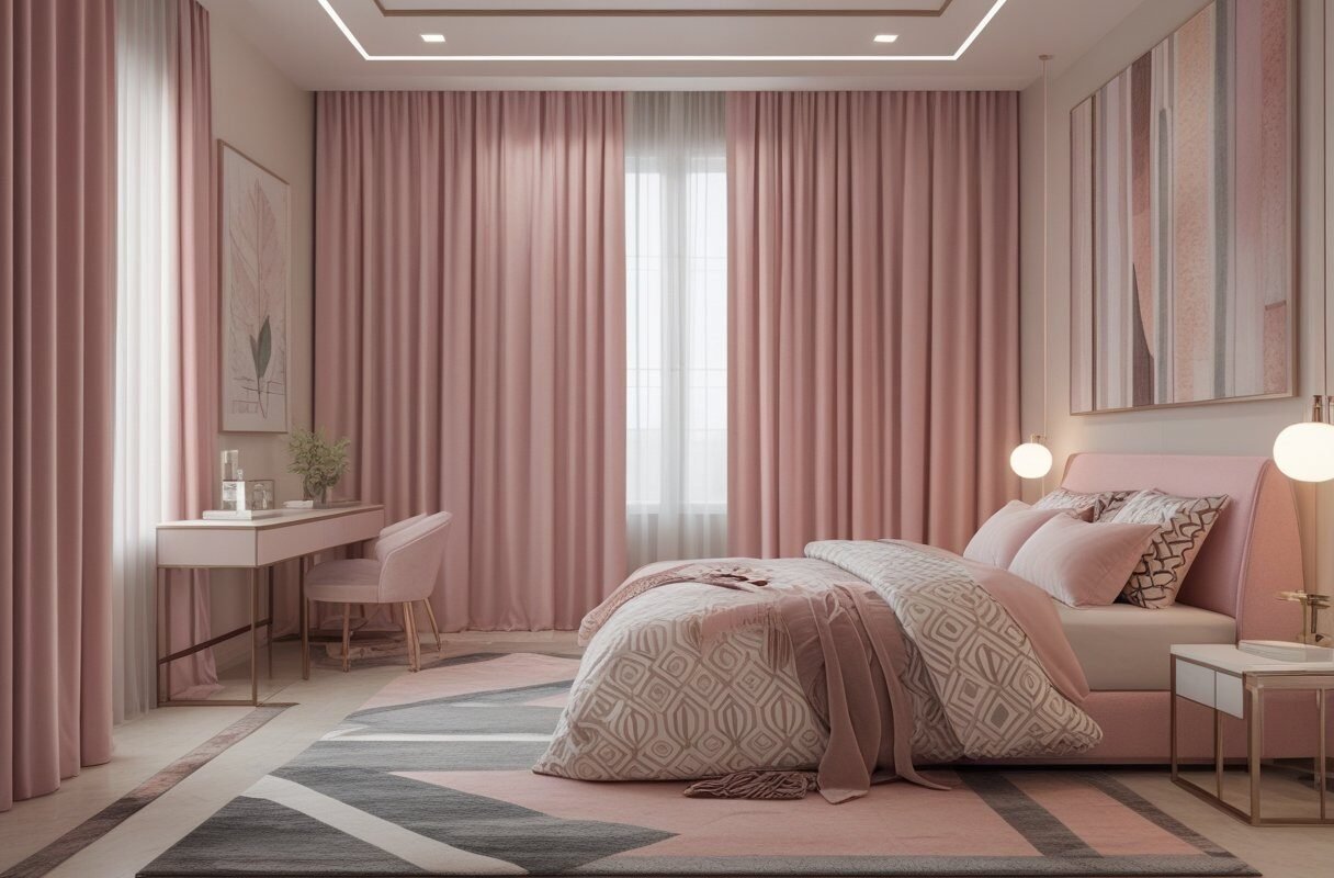 Geometric Patterns for Modern Bedrooms