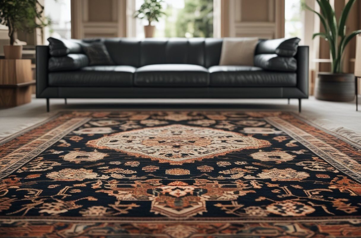 Incorporate Patterned Rugs