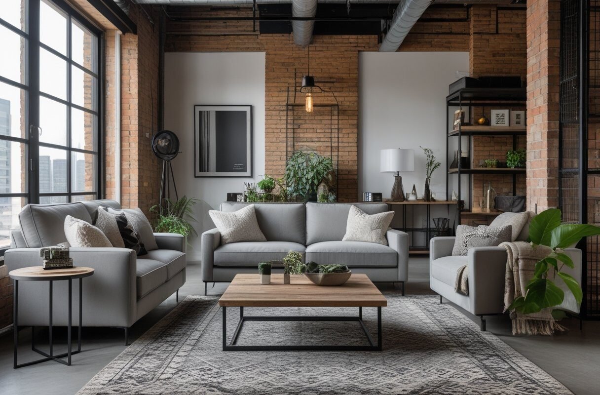Industrial Chic Living Room