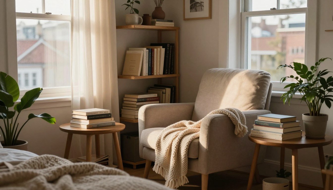 Integrating a Cozy Reading Nook