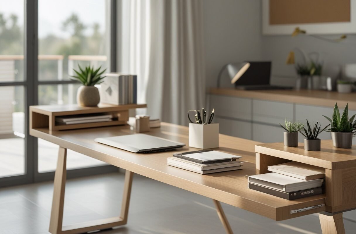 Keep the Table Organized With Smart Storage