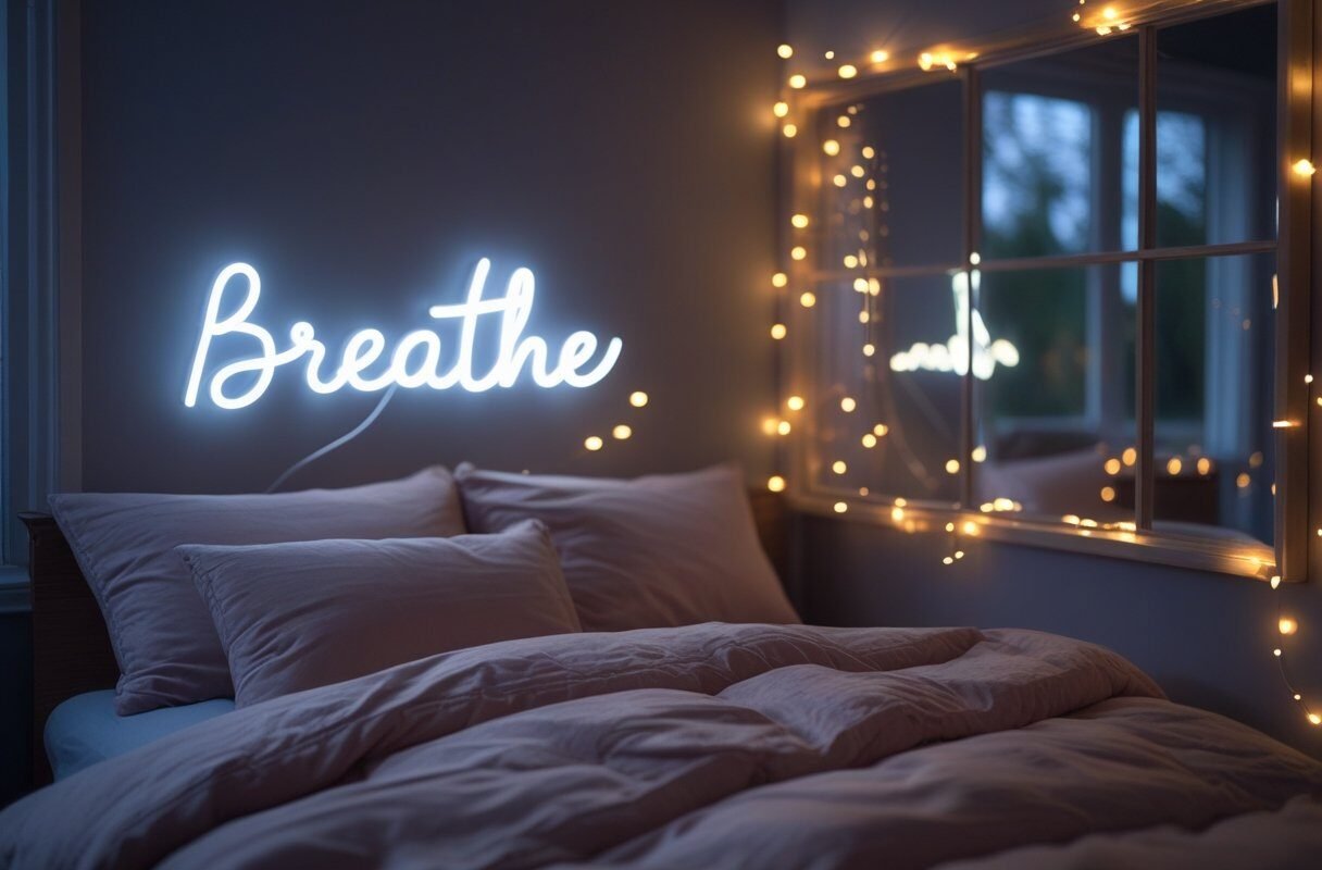 LED Neon Inspired Wire Word Art