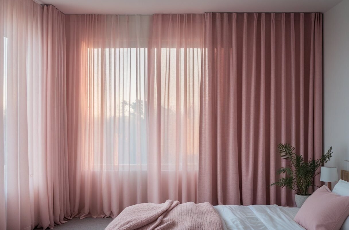 Layered Curtains for Depth and Texture