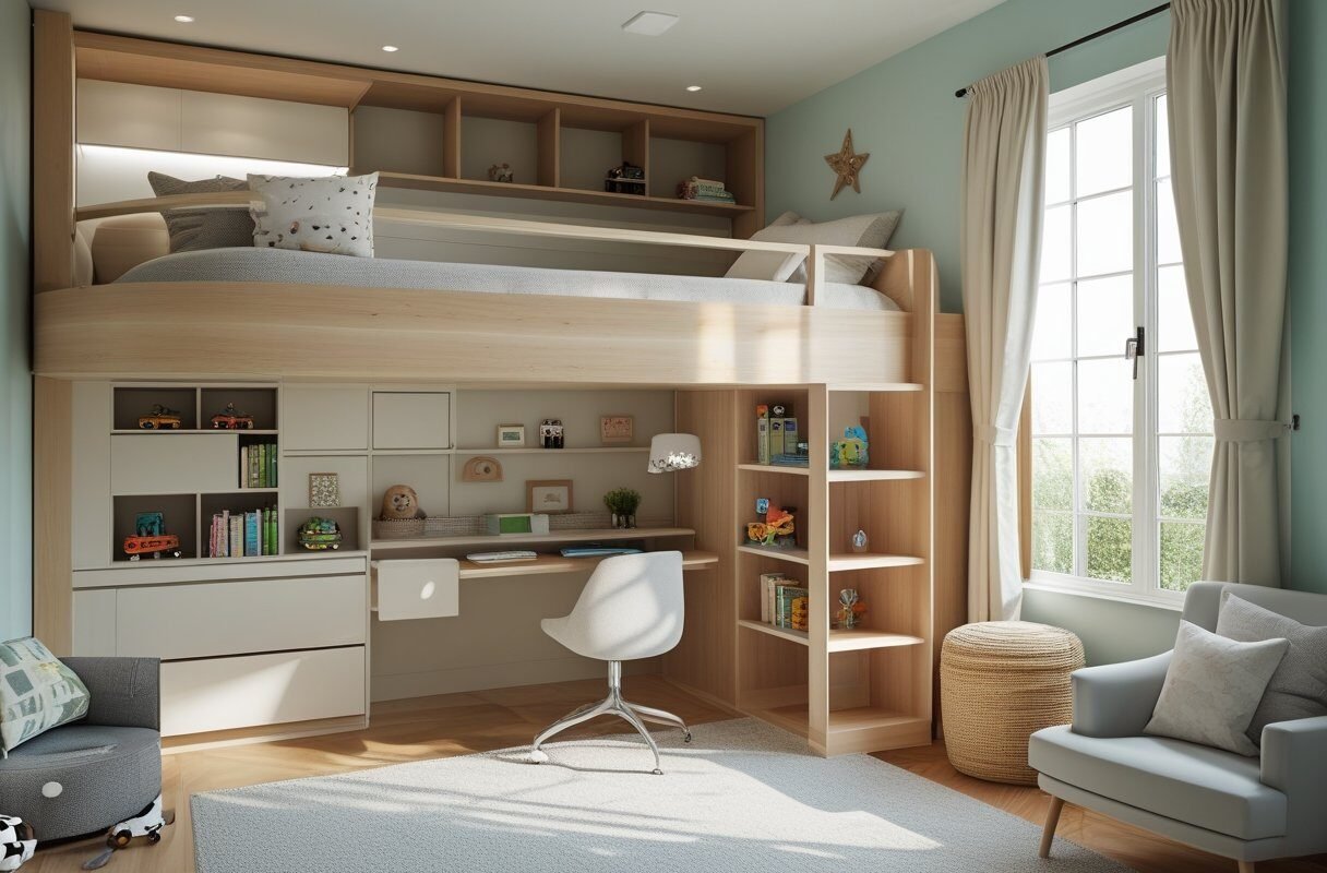 Loft Beds to Maximize Space