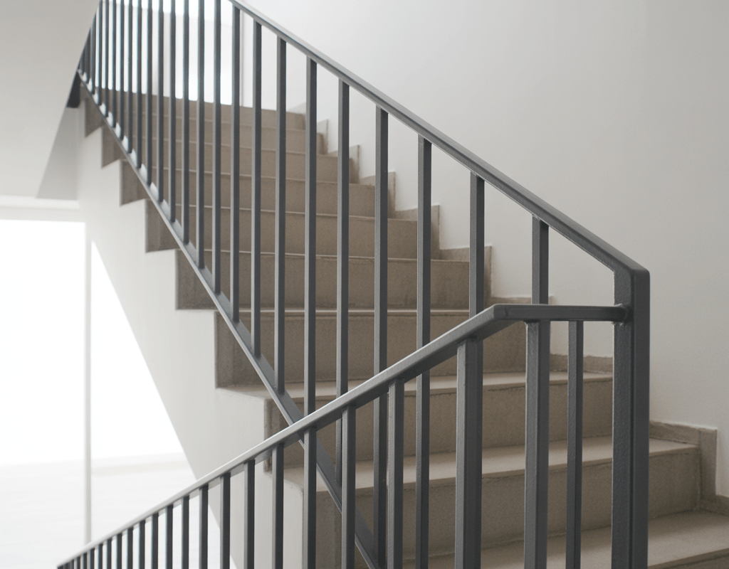 Minimalist Iron Railing Design