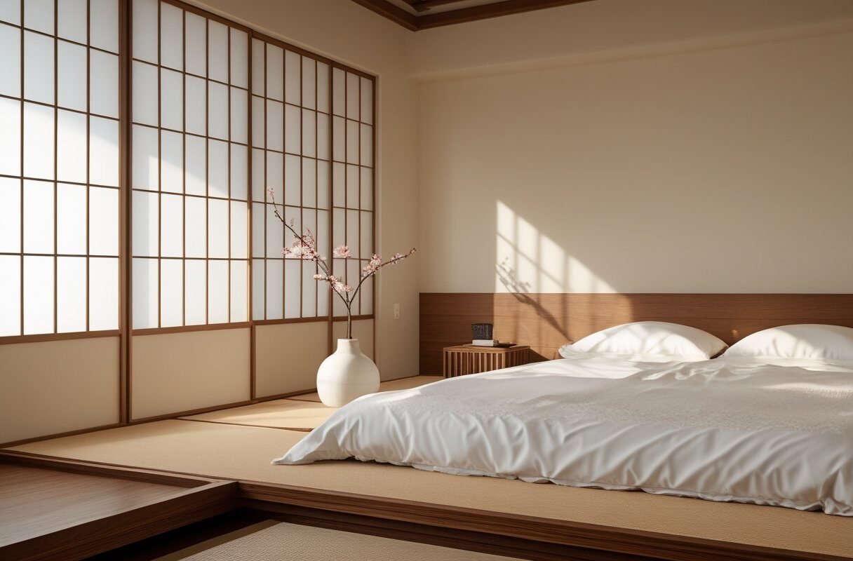 Minimalist Zen with Japanese Influence and Uncluttered Calm