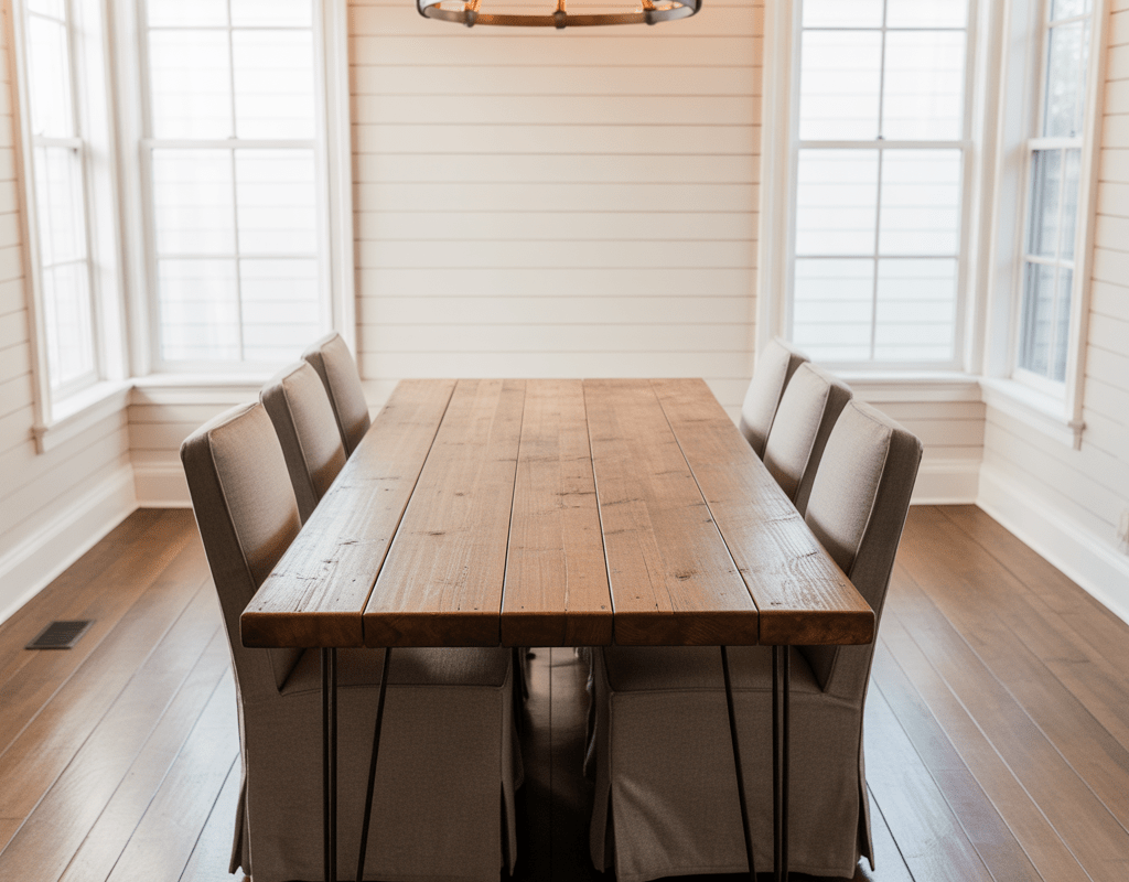 Modern Farmhouse Dining Room Table