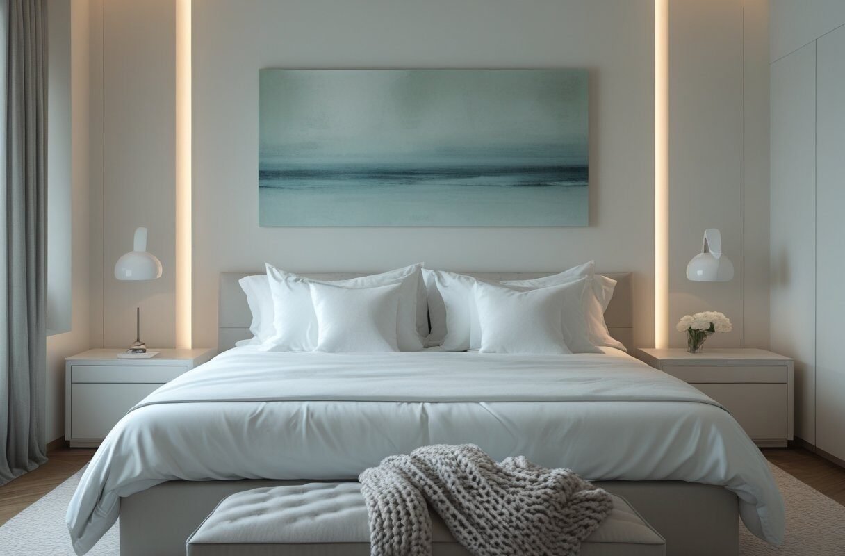 Oversized Abstract Canvas That Whispers Calm