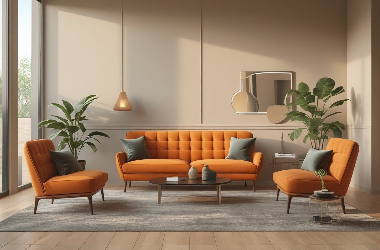 Pair with Neutral Walls for a Balanced Look