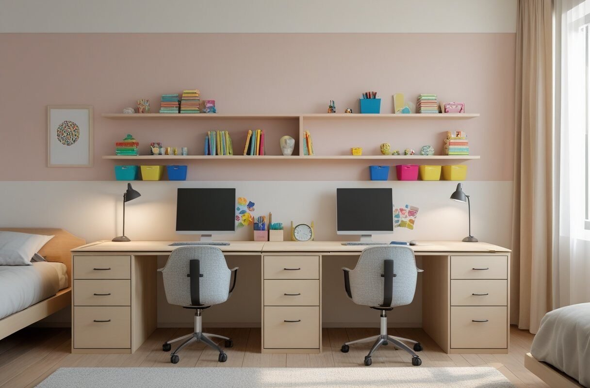 Shared Desk Area