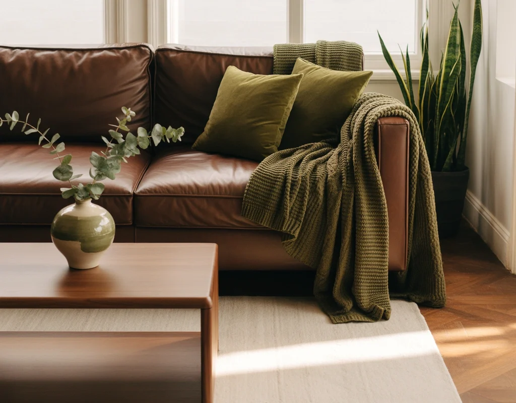 Style It with Olive Green for an Earthy Feel