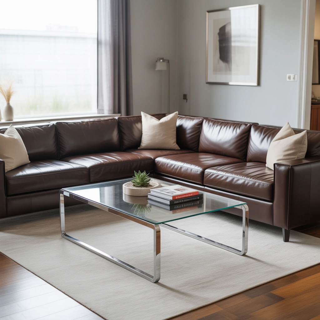 Style It with a Glass Coffee Table