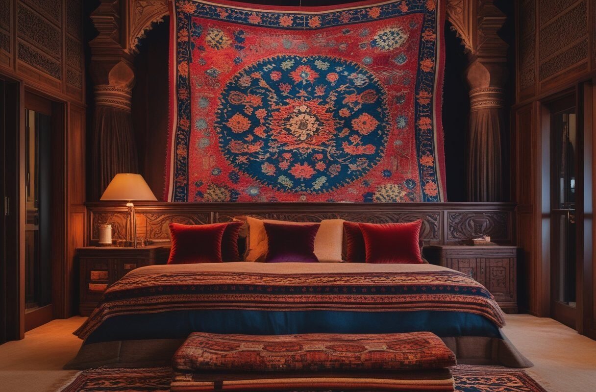 Tapestry or Vintage Textile as Soft Wall Art