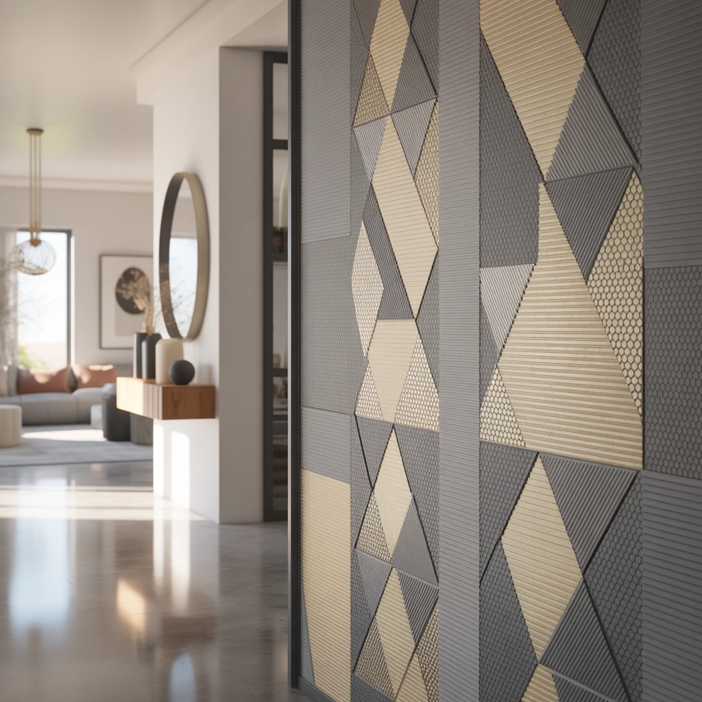 Try Peel and Stick Wallpaper for Texture