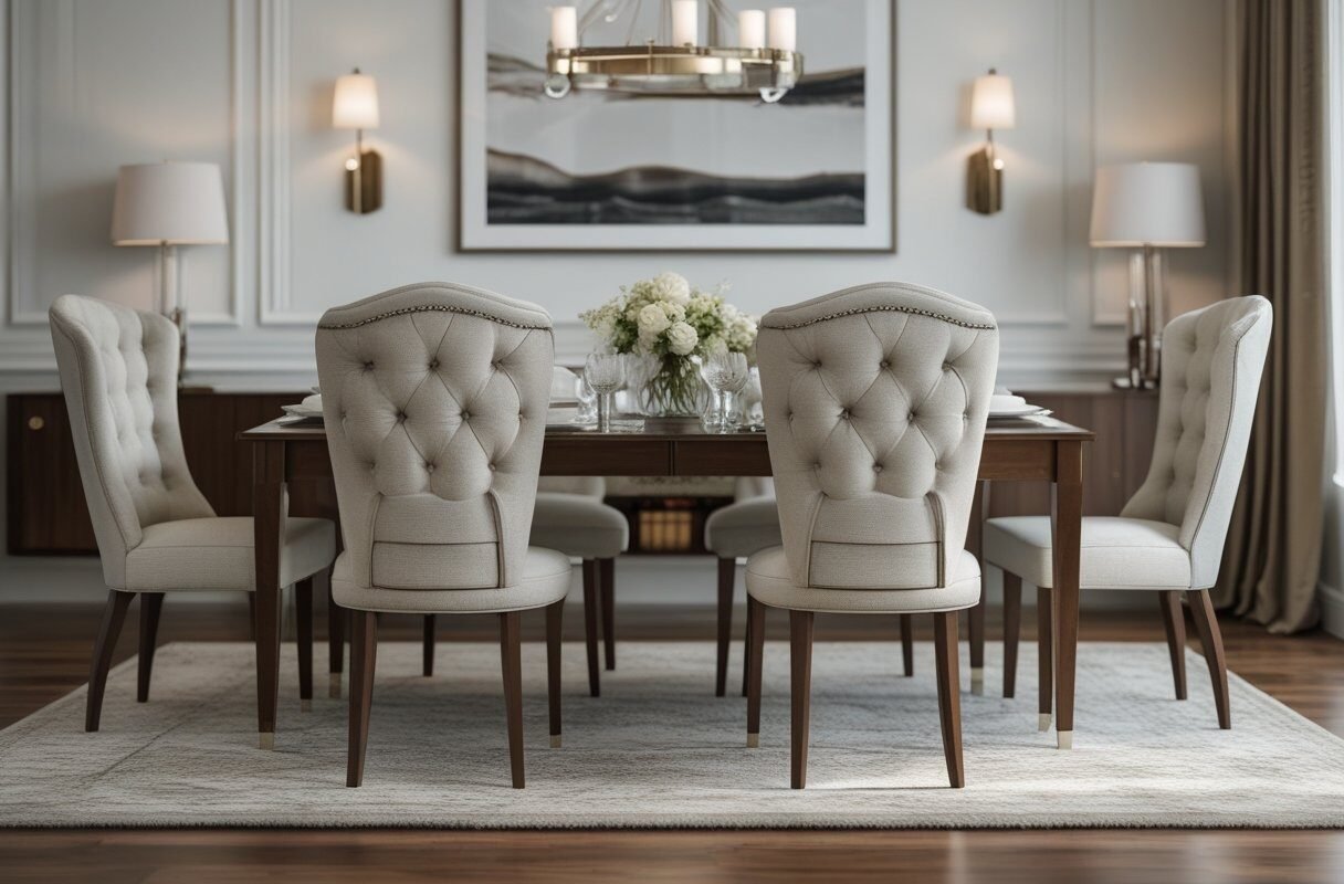 Upgrade to Upholstered Dining Chairs