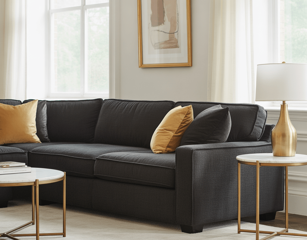 Use Gold Accents for a Luxurious Touch