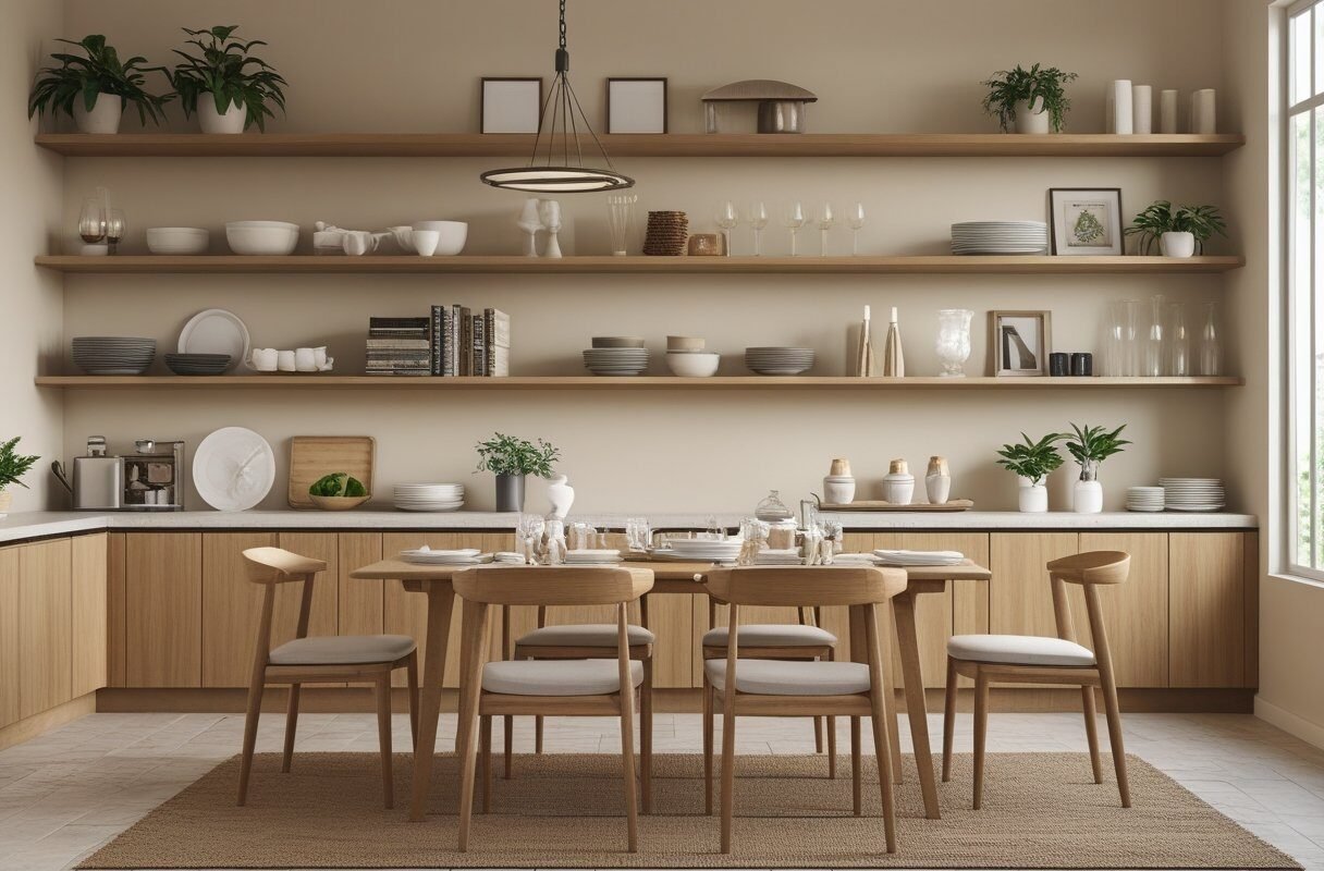 Use Open Shelving