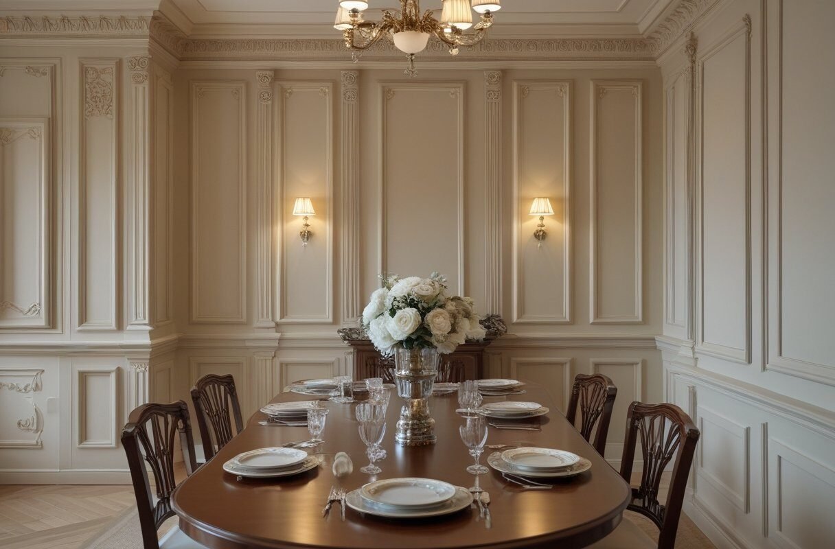 Use Wall Molding Wainscoting or Paneling
