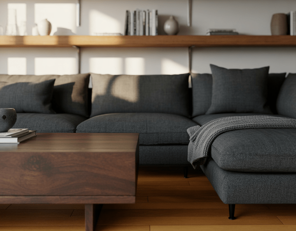 Use Wood Furniture to Warm Up the Room