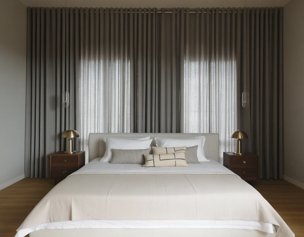Add Floor to Ceiling Curtains for a Luxurious Look
