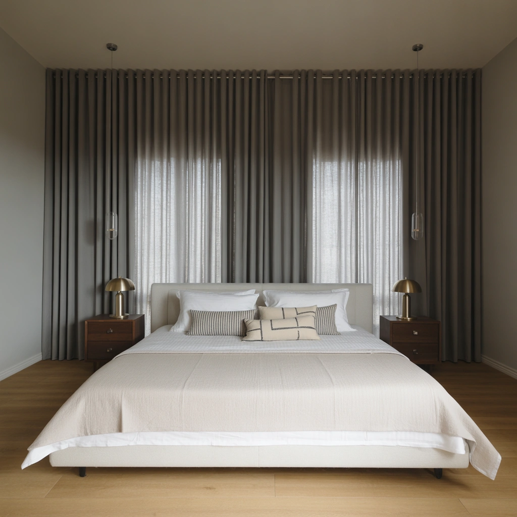 Add Floor to Ceiling Curtains for a Luxurious Look