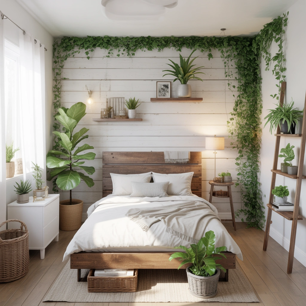 Add Greenery for a Fresh Farmhouse Feeling
