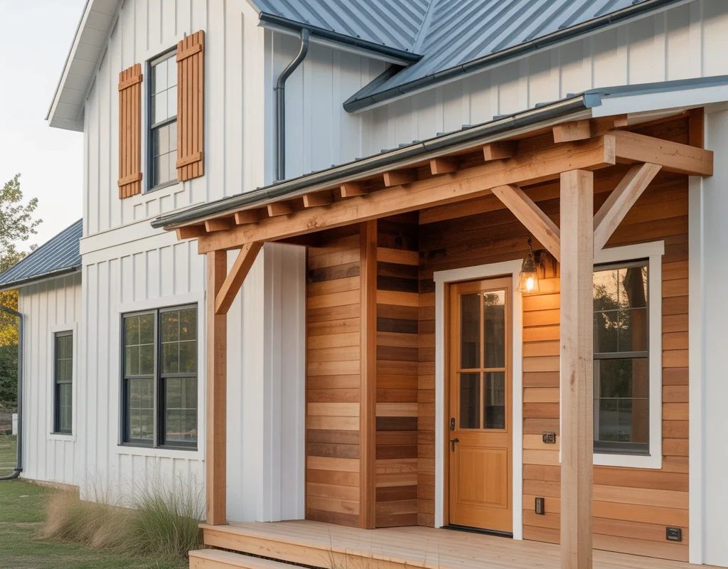 Add Natural Wood Accents for Warmth