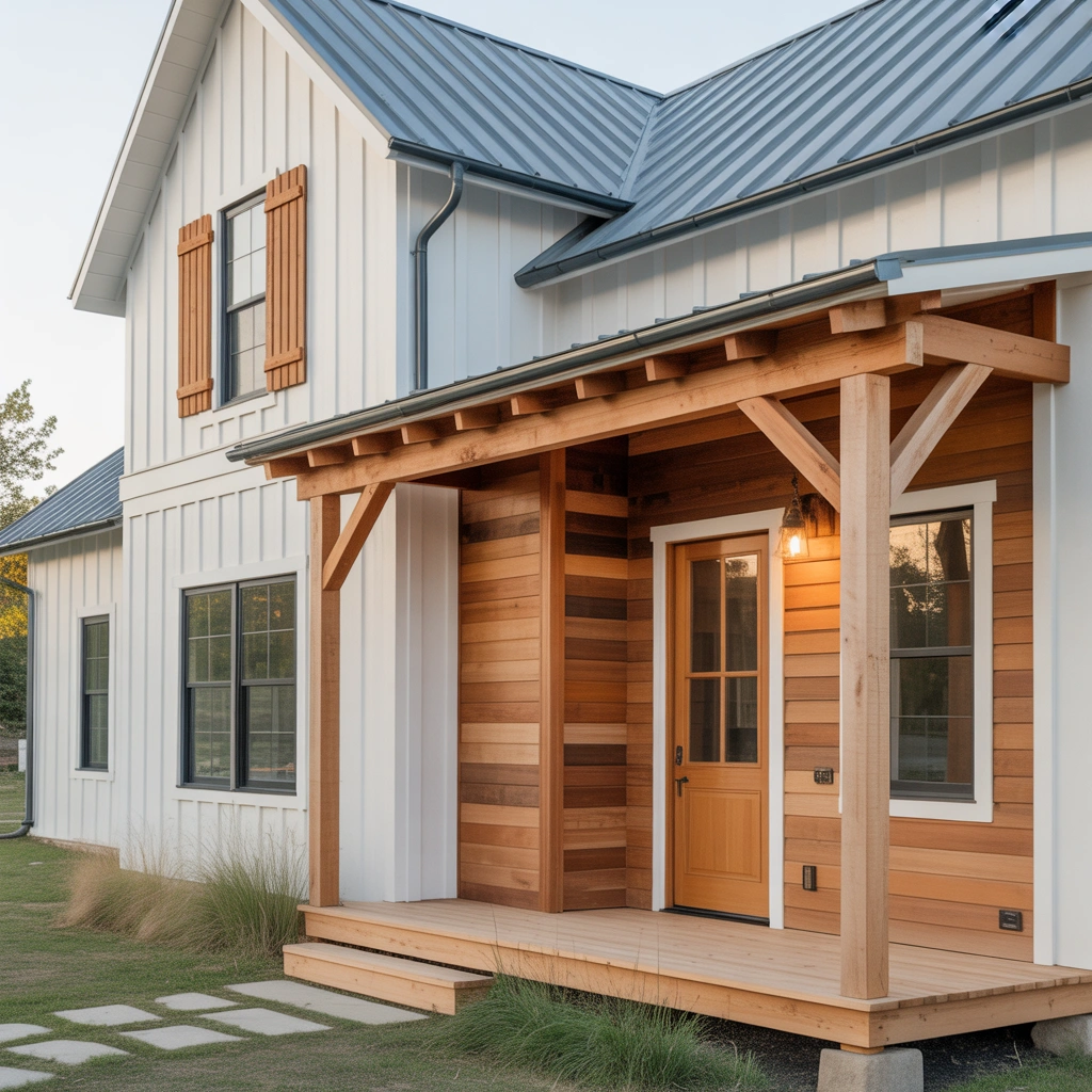 Add Natural Wood Accents for Warmth