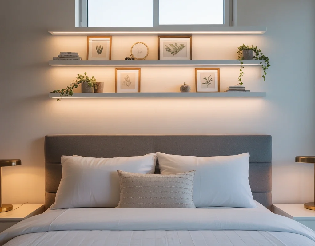 Add Picture Ledge Shelves