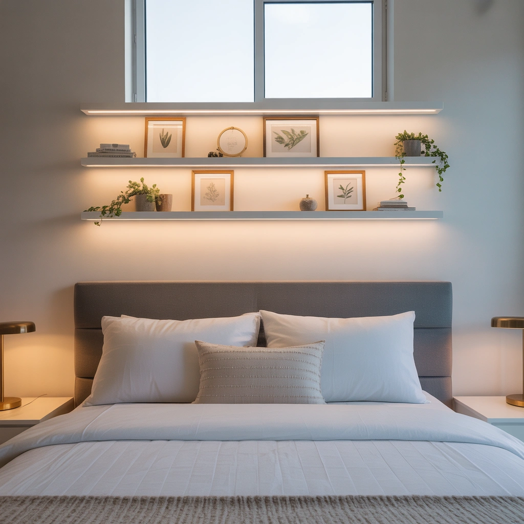 Add Picture Ledge Shelves
