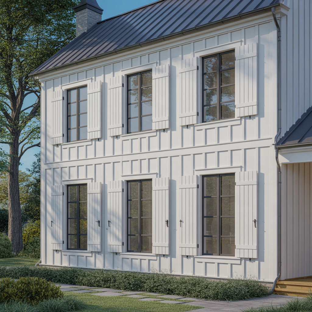 Add Shutters Carefully for Farmhouse Charm