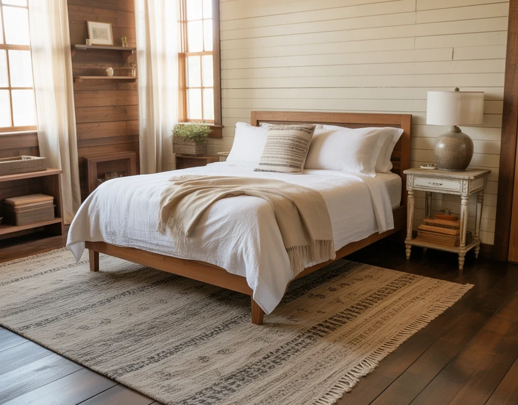 Add Texture With a Cozy Area Rug