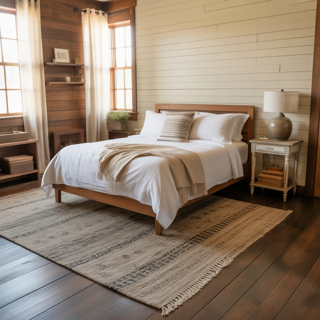 Add Texture With a Cozy Area Rug