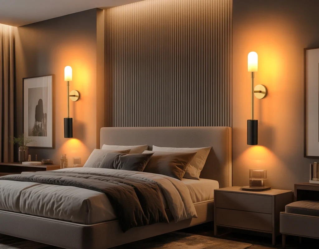 Add Warm Wall Sconces for a Cozy Glow