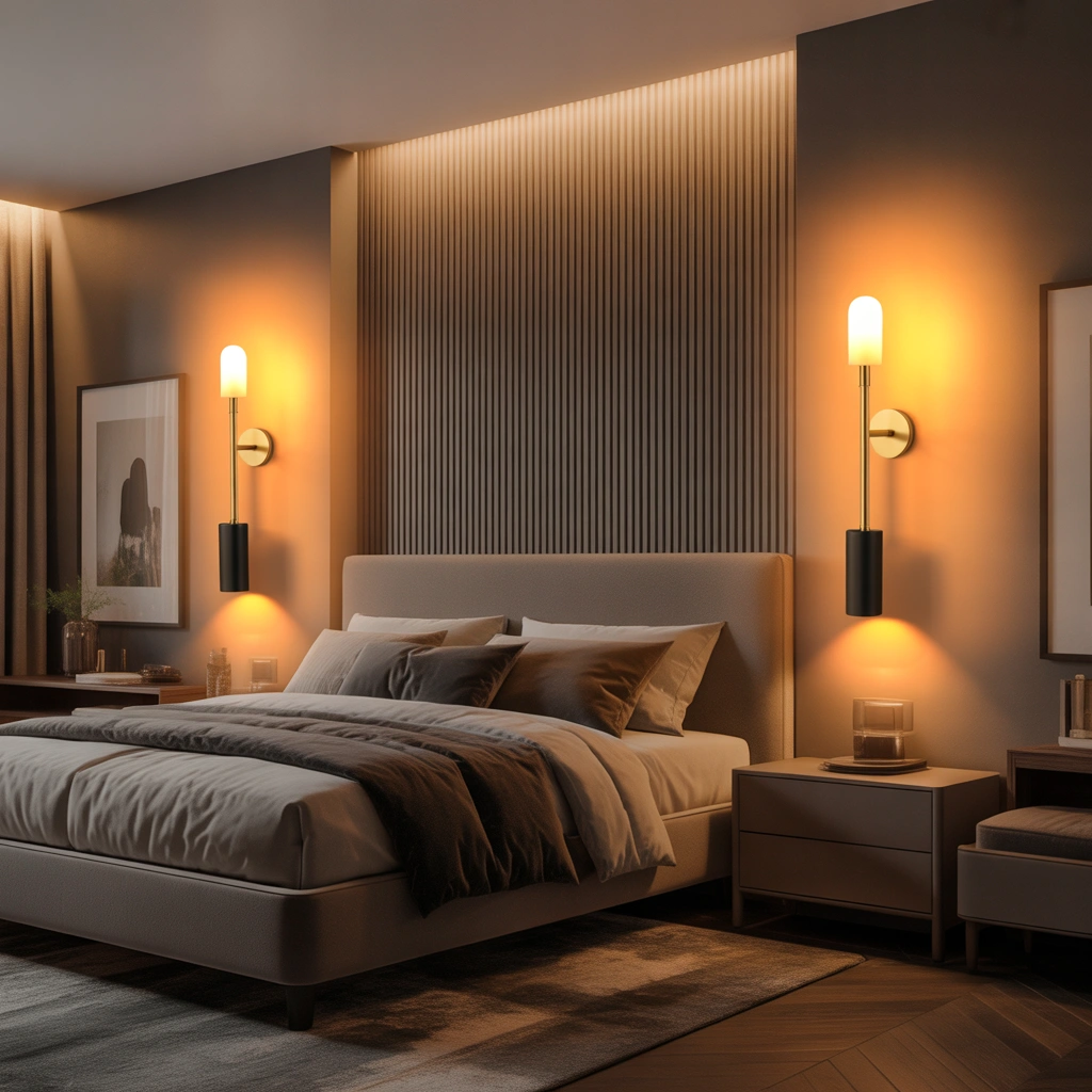 Add Warm Wall Sconces for a Cozy Glow