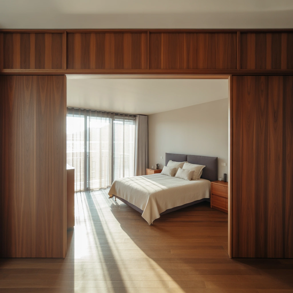 Add Wooden Wall Panels Around the Window