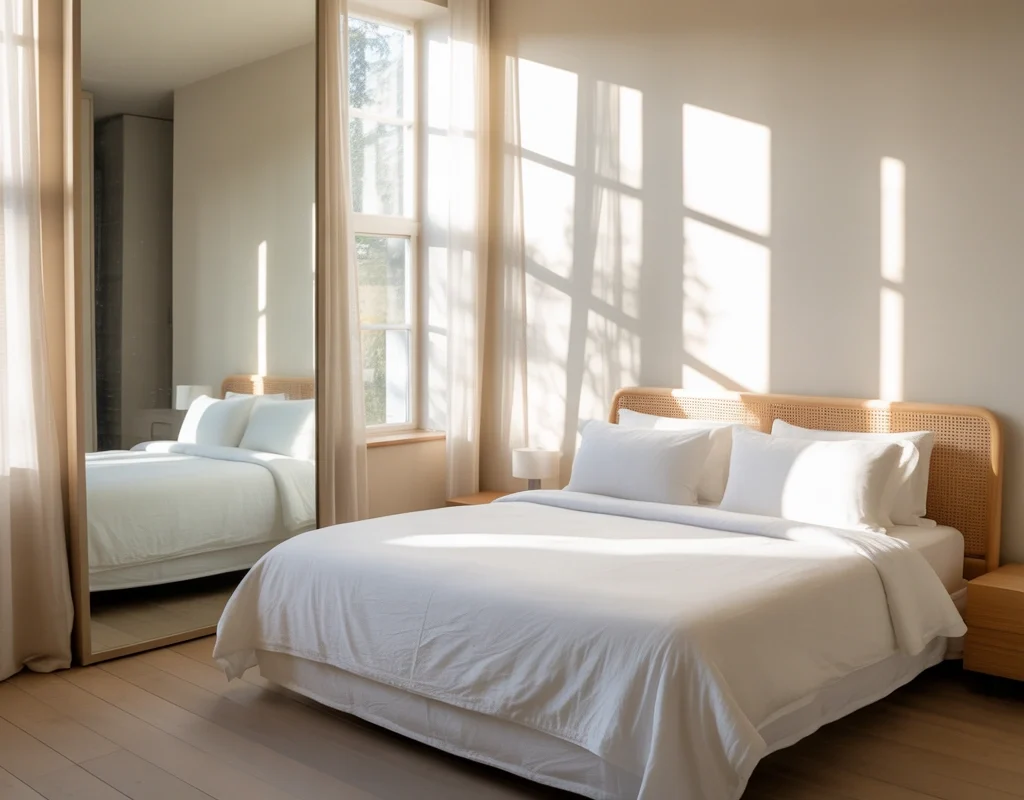 Add a Mirror Near the Window to Reflect Light