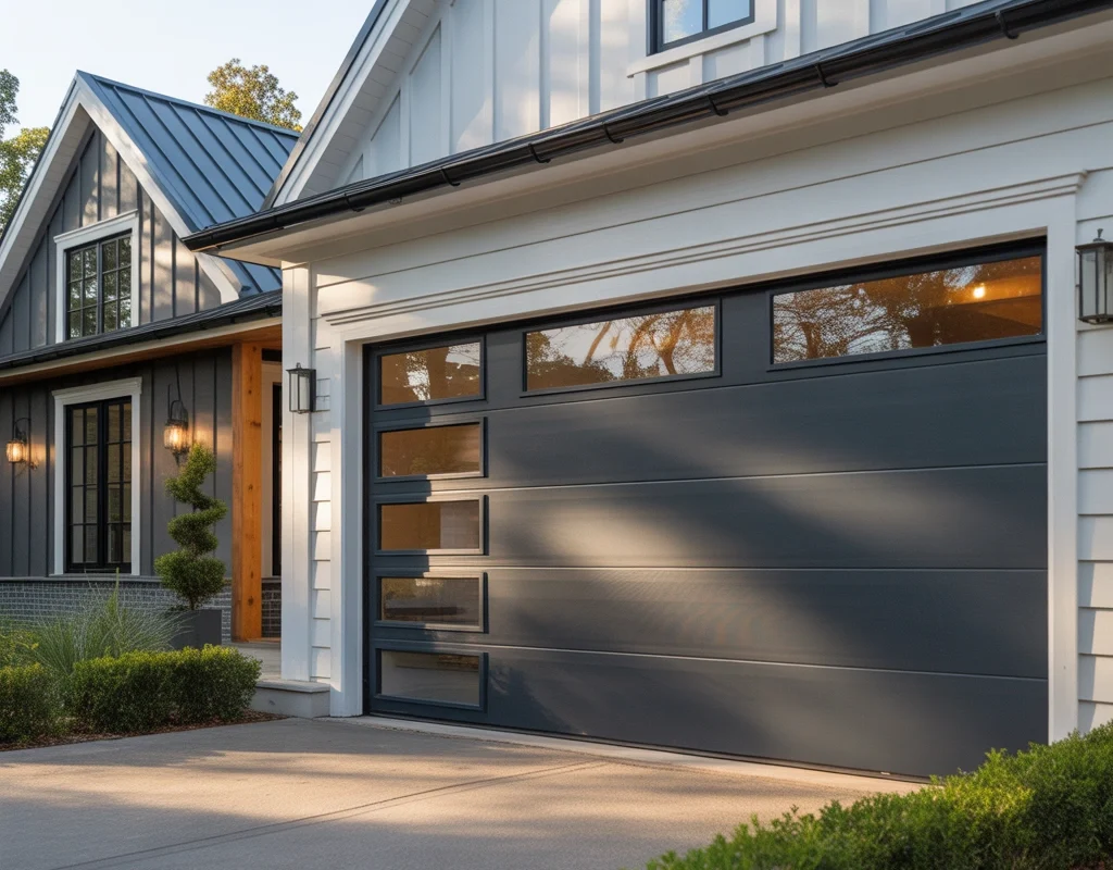 Add a Modern Garage Door