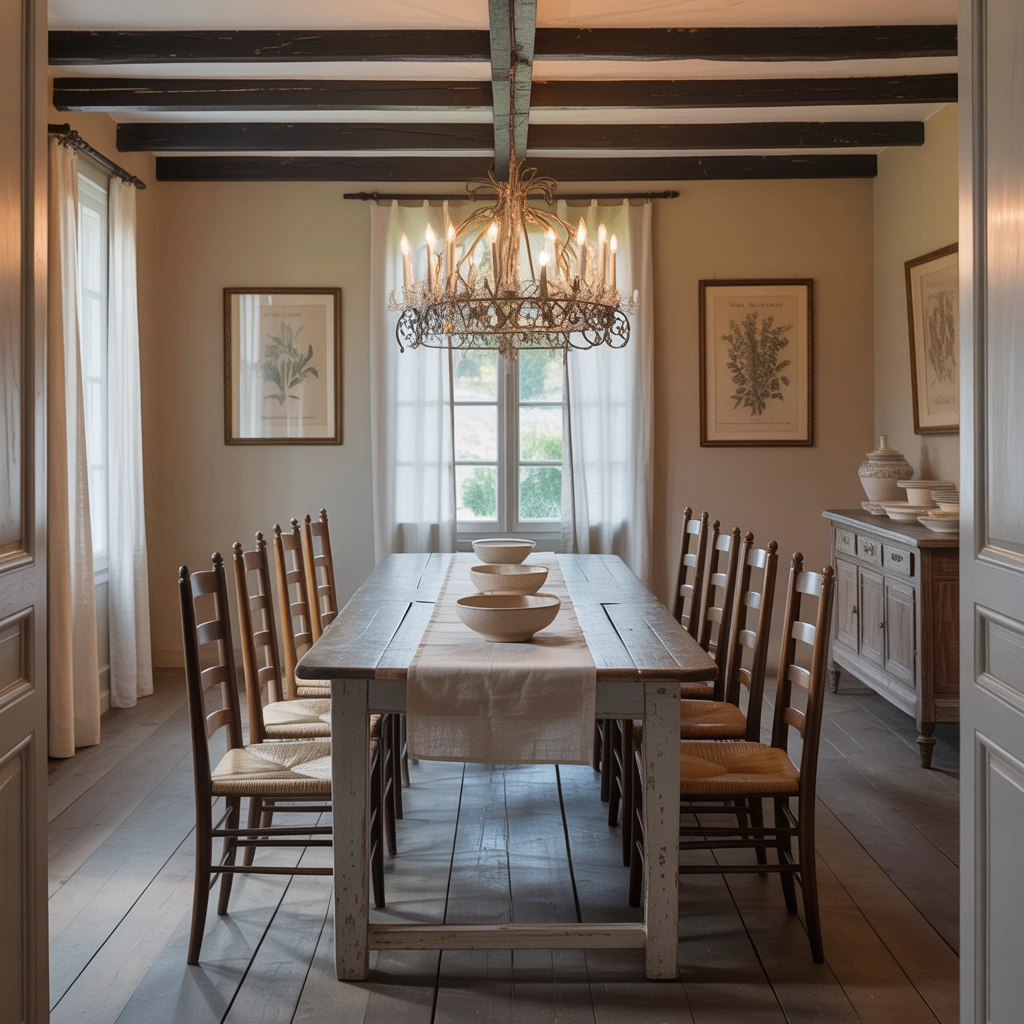 Add an Elegant Farmhouse Chandelier