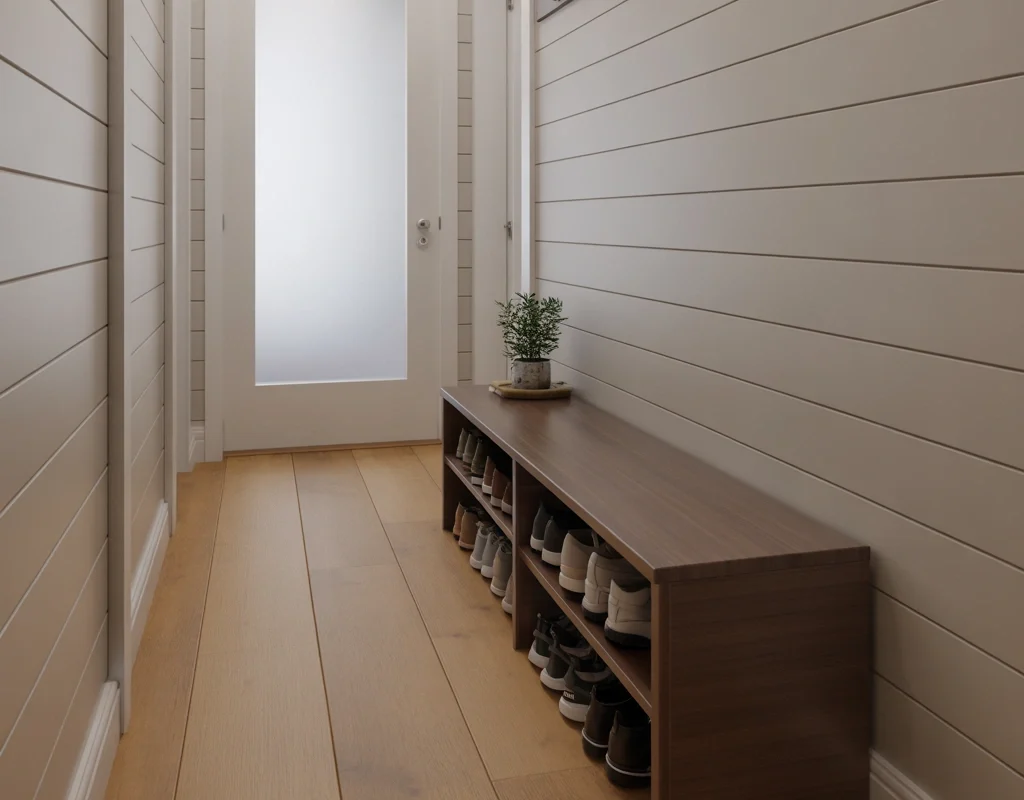 Bench with Shoe Storage Underneath