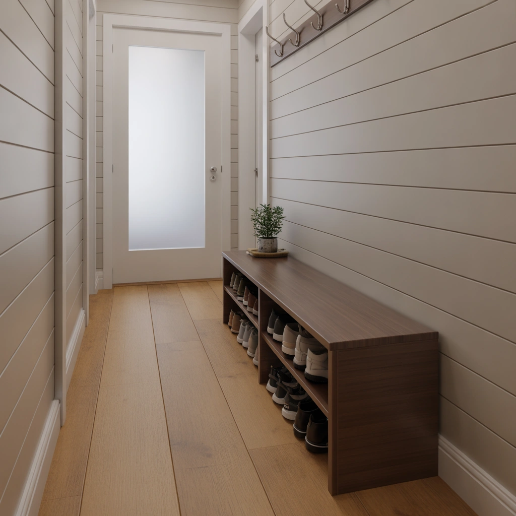 Bench with Shoe Storage Underneath