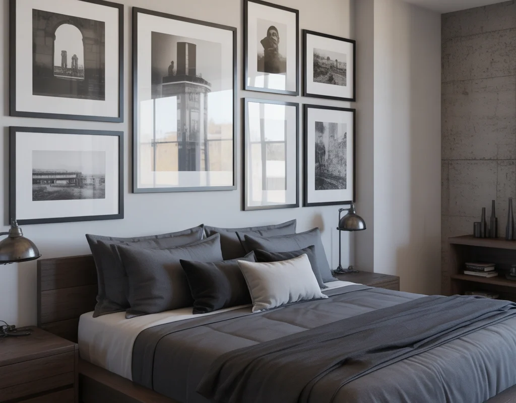 Black and White Photography Wall