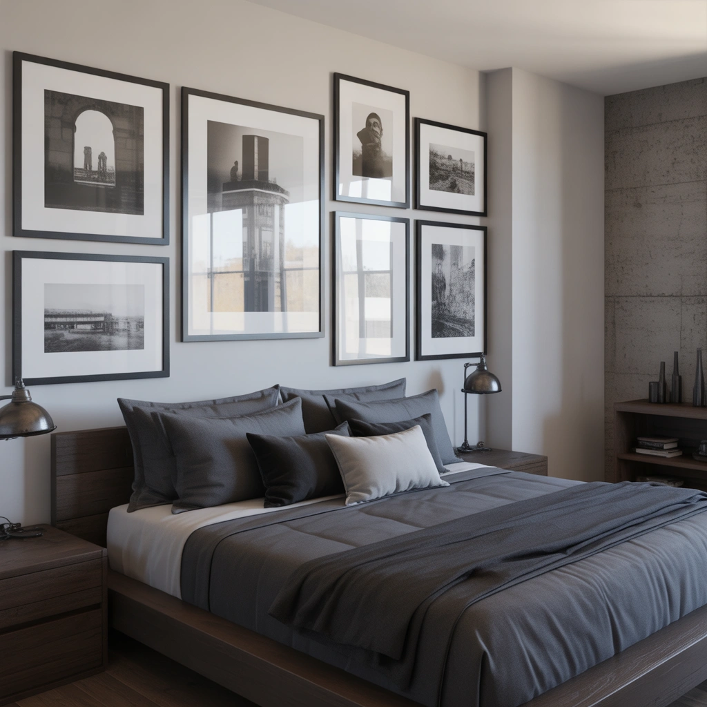 Black and White Photography Wall