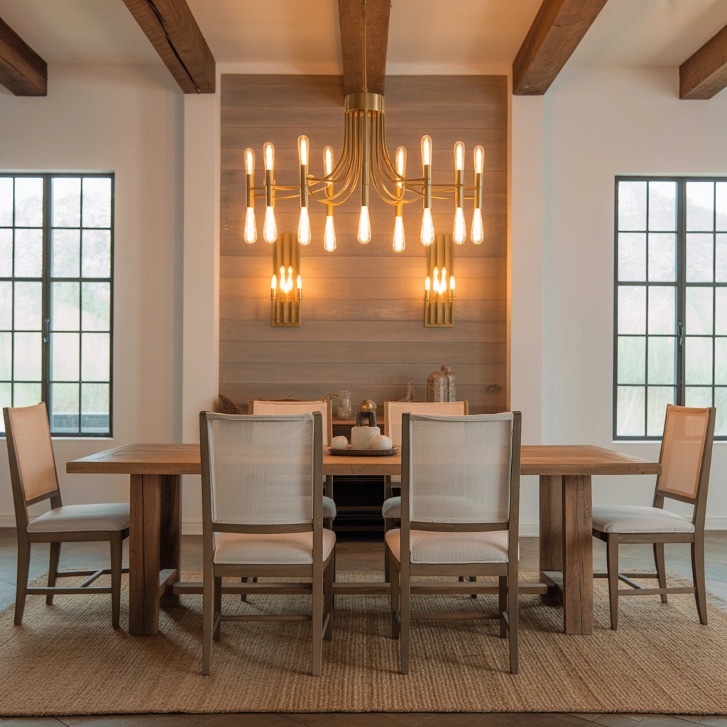Brass and Gold Accents for Warm Modern Farmhouse Style