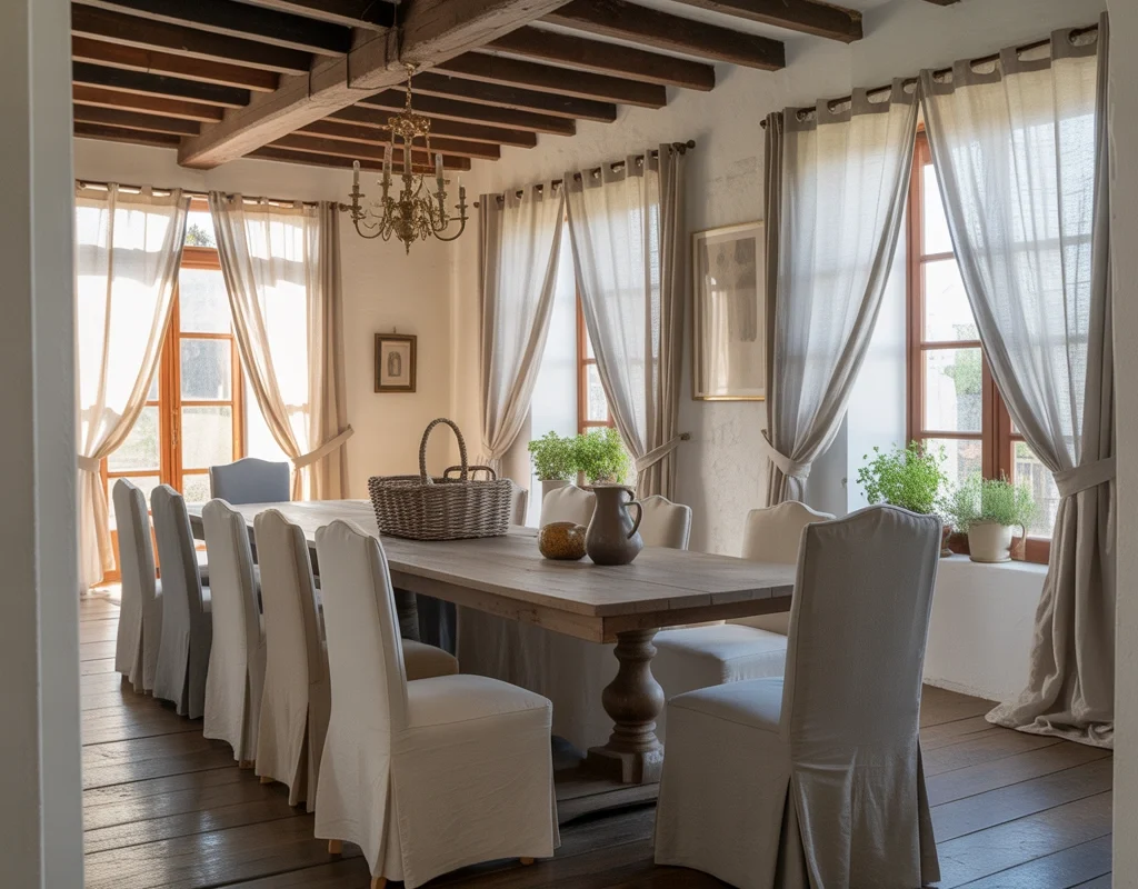 Bring in Linen for a Soft French Touch
